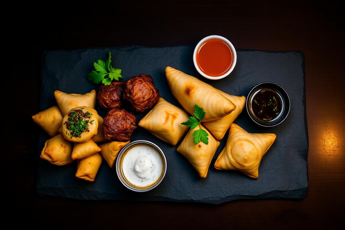Starters at Jaflong Tandoori