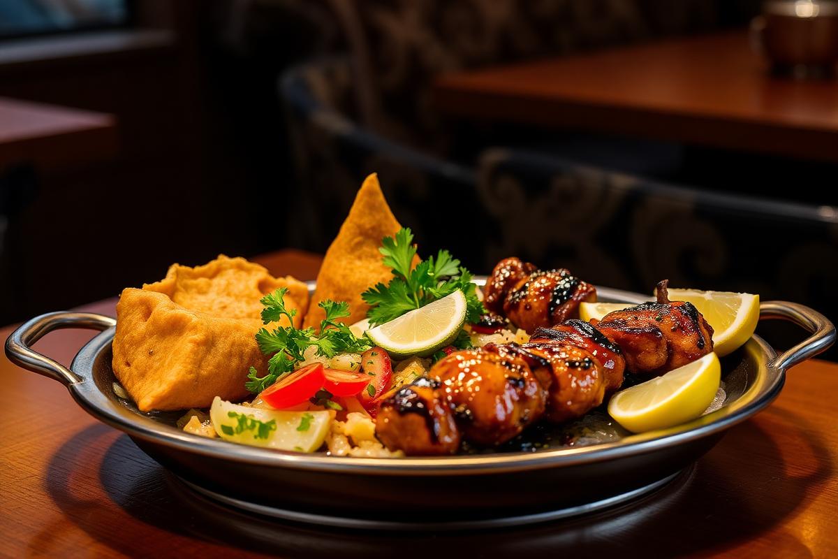 Mixed Platter for Two at Jaflong Tandoori