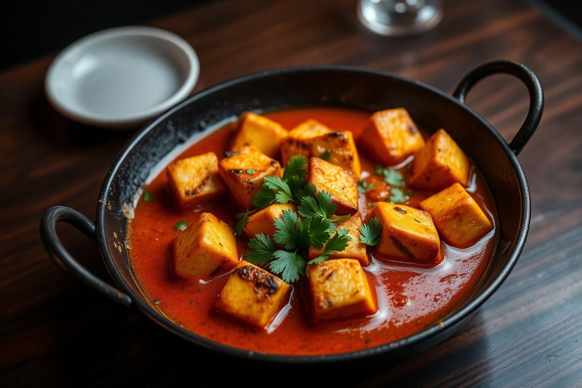 Paneer Tikka Masala at Jaflong Tandoori